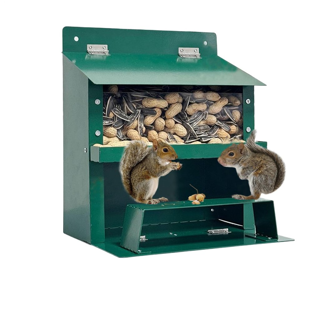 Squirrel Feeder with Corn Cob Holder