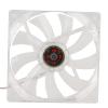 12 cm PC CPU Cooling Fan, Transparent LED Case Fan view 1