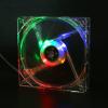 12 cm PC CPU Cooling Fan, Transparent LED Case Fan view 2