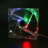 12 cm PC CPU Cooling Fan, Transparent LED Case Fan view 3