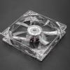 12 cm PC CPU Cooling Fan, Transparent LED Case Fan view 4