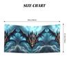 POEZJZW Flying Dragon Oversized Beach Towel for Travel, Quick-Drying Towel for Swimmers, Bath Towel, Sand-Resistant, 69 x 140 cm view 2