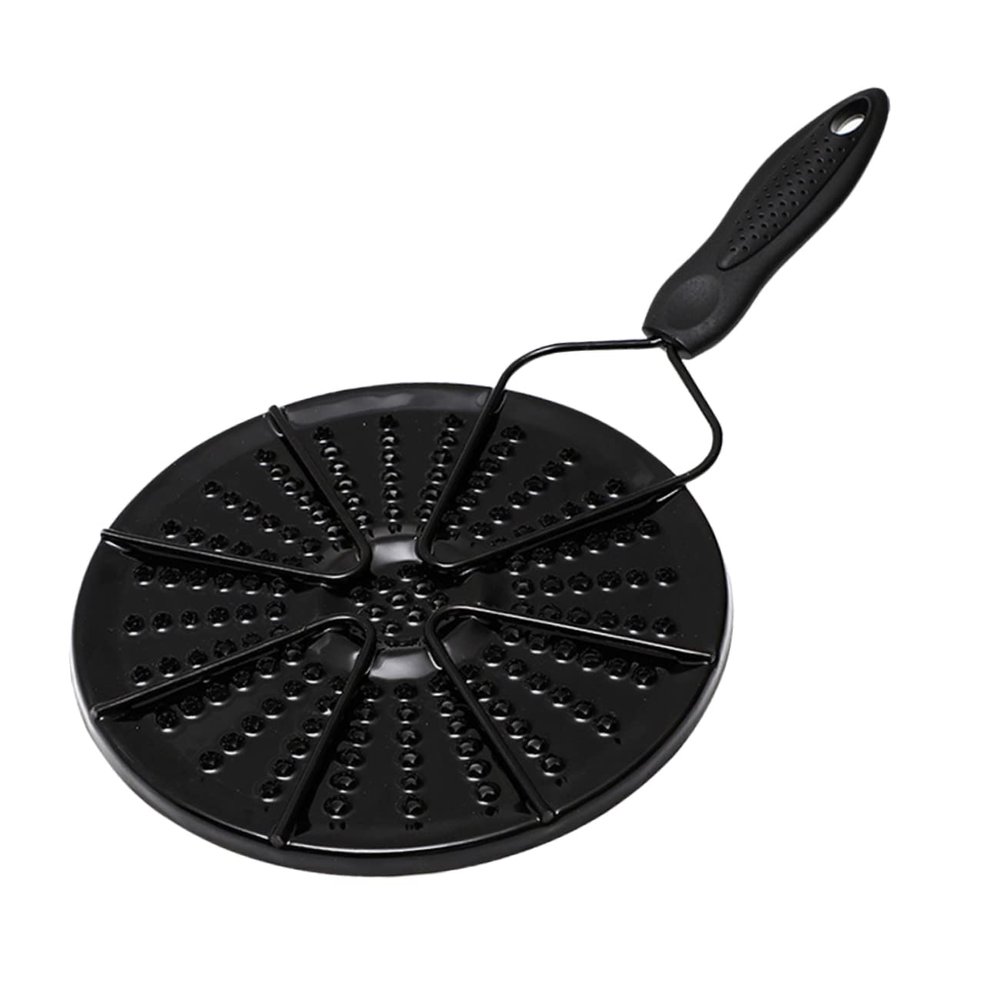 Heat Diffuser Plate for Pots, Black, for Small Pots and Porridge