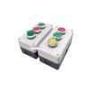 1-Piece LA38 Button Box Switch, Green Button, Waterproof Industrial Start/Stop Control, Single-Hole Position view 2