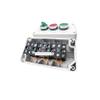1-Piece LA38 Button Box Switch, Green Button, Waterproof Industrial Start/Stop Control, Single-Hole Position view 3