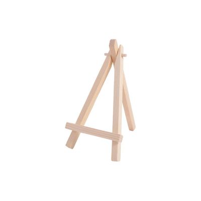 Mini Wooden Easel - Triangular Display Stand
