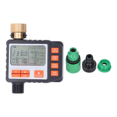 Eujgoov Sprinkler Timer for Garden Plants, Smart Automatic Watering Timer for Gardening Enthusiasts