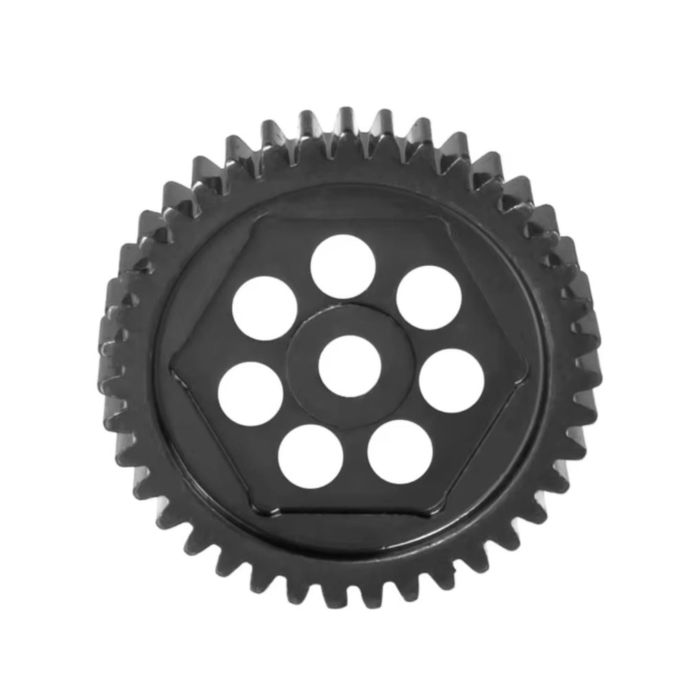 JVRWSC Compatible with TRX-4/TRX-6 1/10 RC Crawler, Metal Steel Spur Main Gear, 32P/0.8M, 39T/45T