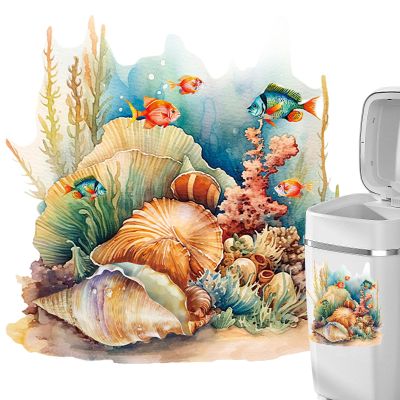 Underwater World Toilet Seat Wall Sticker