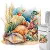 Underwater World Toilet Seat Wall Sticker view 1