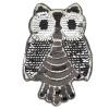 LUCKDANO Owl Bird Embroidered Patch view 1