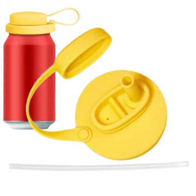 Iouyjiu Soda Can Lids with Straw