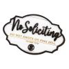 No Soliciting Sign view 1
