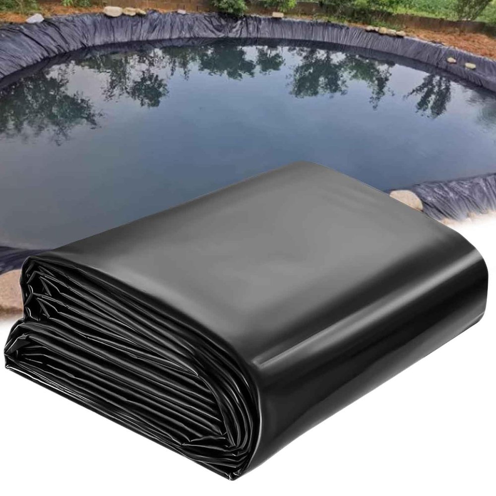 Durable Pond Liner, 7 x 8 m, Waterproof HDPE Membrane for Gardens, Pools and Outdoor Projects