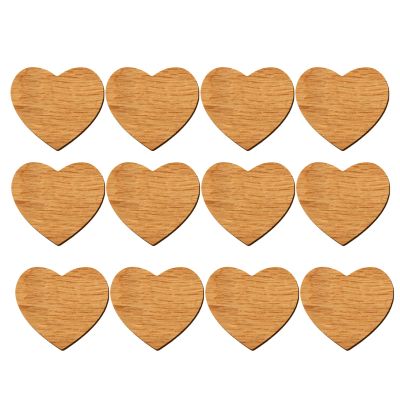 Wooden Refrigerator Magnets, 12-Pack