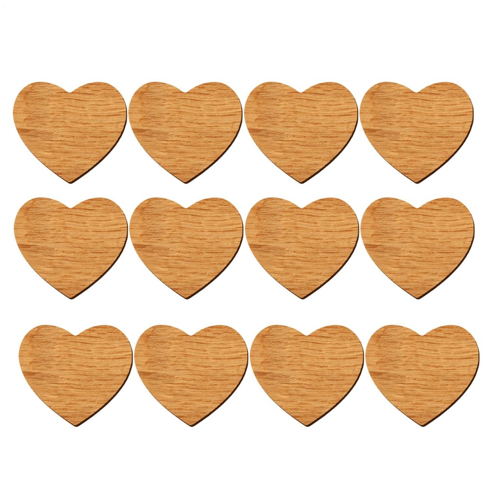 Wooden Refrigerator Magnets, 12-Pack