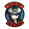 Velcro Patches, 'I'M JUST HERE' Tactical Military Badge view 1
