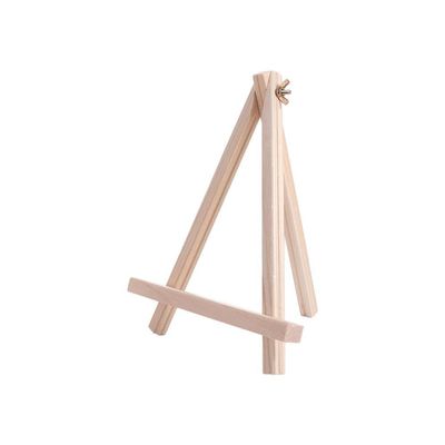 Mini Wooden Easel - Triangular Display Stand