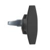 Handle Rotary Lock, Cam Lock, Mechanical Cabinet Door Lock, 1 Piece view 2