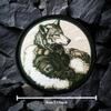 Velcro Patches, Wolf and Sheep Embroidery view 3