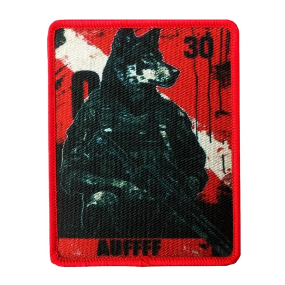 Velcro Patches, Cute Wolfhound Soldier Tactical Military Badge
