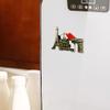 Retro Paris Metal Refrigerator Magnets - Set of 3 Handmade Souvenirs view 3