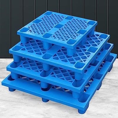 YYRHD-CZ Plastic Pallet, Waterproof Grid Mat, Moisture-Resistant, Nestable Floor Pallet for Industry, Workshops, and Warehouses (120 x 130 cm)