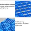 YYRHD-CZ Plastic Pallet, Waterproof Grid Mat, Moisture-Resistant, Nestable Floor Pallet for Industry, Workshops, and Warehouses (120 x 130 cm) view 4