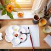 White Watercolor Palette view 4