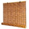 Natural Reed Curtain - Waterproof Bamboo Rollers view 1