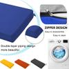 8 cm Waterproof Outdoor Bench Cushion, Royal Blue, 160 x 50 x 8 cm view 3