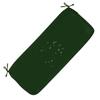 ELYSYSRL Outdoor Bench Cushion Cover, Dark Green, 100 x 45 x 5 cm view 1
