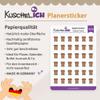KuschelICH Mini Stickers Brown Trash Bin view 2