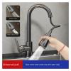Pull-Down Kitchen Faucet, Brushed Silver 3 view 2