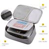 FTVOGUE Fireproof Document Bag with 3-Digit Combination Lock, Silver view 2