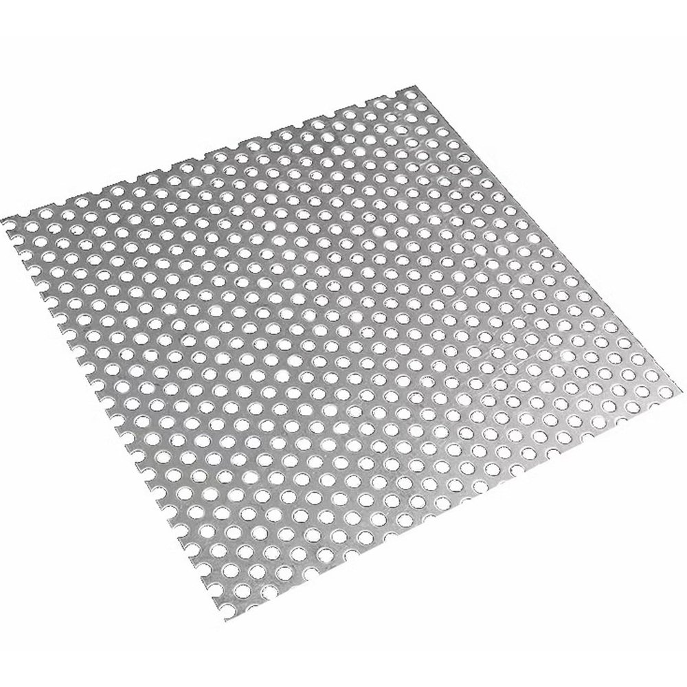 HSIRYAOHD Square Steel Drain Cover, 5 mm Holes, 16 x 16 cm