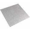 HSIRYAOHD Square Steel Drain Cover, 5 mm Holes, 16 x 16 cm view 1