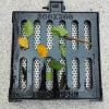 HSIRYAOHD Square Steel Drain Cover, 5 mm Holes, 16 x 16 cm view 4