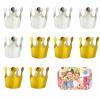 Yowfond 10 x Paper Crowns for Kids Party Decoration view 1