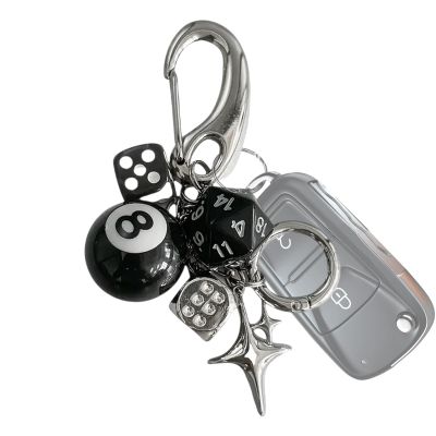 Generic Cube Charm Keychain