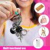 Generic Cube Charm Keychain view 4