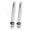 Toyvian 4-Piece Carbon Steel Diving Board Screws, Silver Replacement Screws, Quick Installation for Pool Training view 2