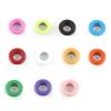 TIKATARER Metal Grommets - 100 Sets 5mm with Chains and Washers view 3