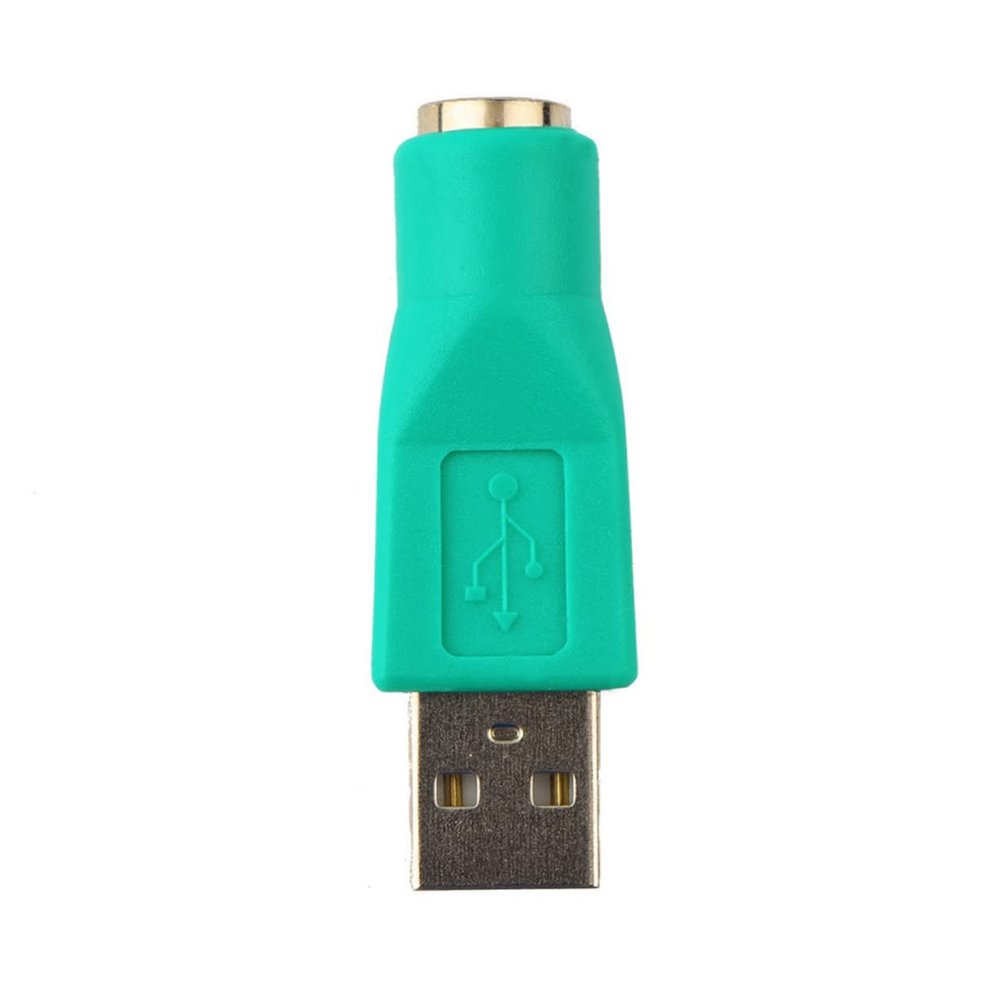 Lurrose 10-Piece USB to PS/2 Adapter for Keyboard and Mouse, Plug and Play