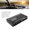 Qqmora Car Audio Equalizer, Adjustable 5-Band Precise Tuning EQ Crossover Amplifier Graphic Equalizer for Improved Sound Quality view 2