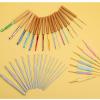 Ergonomic Afghan Tunisian Crochet Hook with Wooden Handle view 4