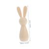 ibasenice Wooden Easter Bunny Decor for Painting view 2