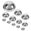 CIYODO 12-Piece Stainless Steel Mirror Half-Spheres for Garden Decor view 1