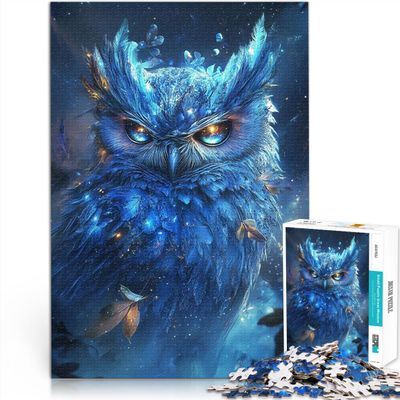 Cosmic Wonder Owl 1000-Piece Puzzle for Adults, 26 x 38 cm, Ages 14+