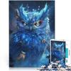 Cosmic Wonder Owl 1000-Piece Puzzle for Adults, 26 x 38 cm, Ages 14+ view 1